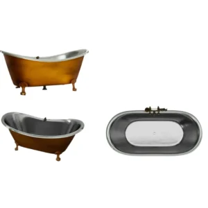 Home - Copper Bathtub In Vietnam 7 Bồn tắm đồng Athanael - size 183x81x78cm, 46 kg, Royal, chân móng vuốt, Đồng, Niken bên trong