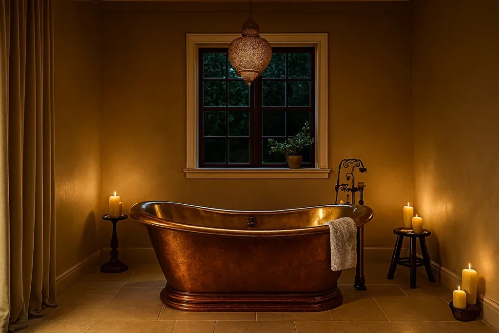 7 Lợi Ích Vàng Của Bồn Tắm Đồng: Nâng Tầm Sức Khỏe & Không Gian Sống 1 7 Lợi Ích Vàng Của Bồn Tắm Đồng: Nâng Tầm Sức Khỏe & Không Gian Sống 7 Loi Ich Vang Cua Bon Tam Dong Nang Tam Suc Khoe va Khong Gian Song 1