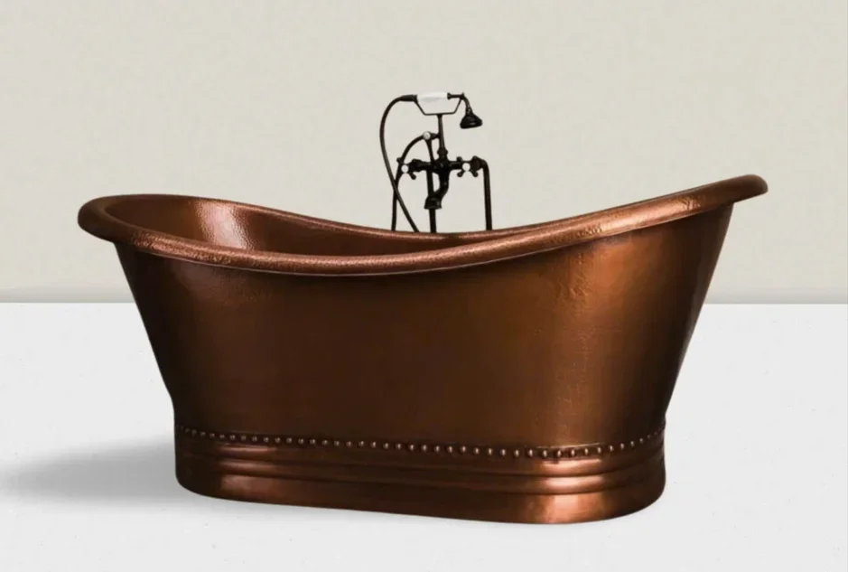 Bồn Tắm Đồng: Tất Cả Những Gì Bạn Cần Biết Về Vẻ Đẹp & Đẳng Cấp Vượt Thời Gian 1 Bồn Tắm Đồng: Tất Cả Những Gì Bạn Cần Biết Về Vẻ Đẹp & Đẳng Cấp Vượt Thời Gian Bon tam dong do nguyen chat Pure Copper 2