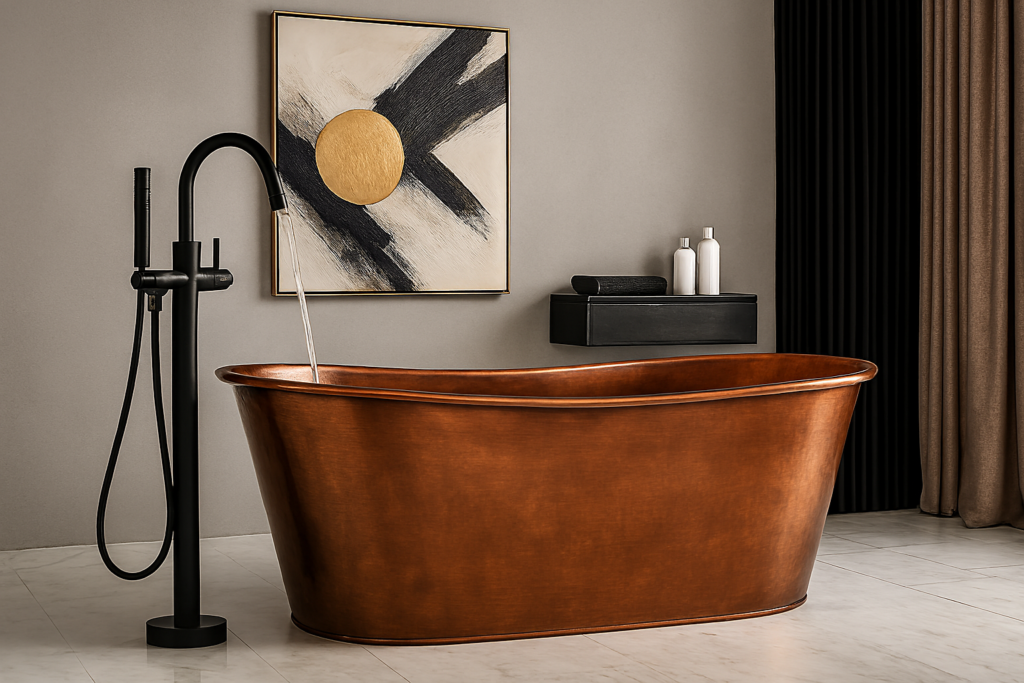 Cẩm Nang Chọn Vòi Sen Cho Bồn Tắm Đồng: Hoàn Thiện Vẻ Đẹp Đẳng Cấp Chon Chat Lieu va Mau Sac