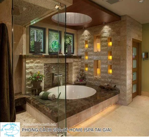 Cách Xử Lý Phòng Tắm Nhỏ 3m2 Vẫn Có Bồn Tắm Cực Chill. Gợi ý 10 phong cách phòng tắm nhỏ xu hướng 11 Cách Xử Lý Phòng Tắm Nhỏ 3m2 Vẫn Có Bồn Tắm Cực Chill. Gợi ý 10 phong cách phòng tắm nhỏ xu hướng phong cach Spa at Home Spa Tai Gia 1