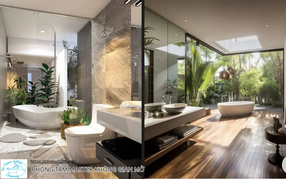 10 Mẫu Phòng Tắm Tân Cổ Điển Đẹp Hút Hồn 4 10 Mẫu Phòng Tắm Tân Cổ Điển Đẹp Hút Hồn phong tam master voi khong gian mo