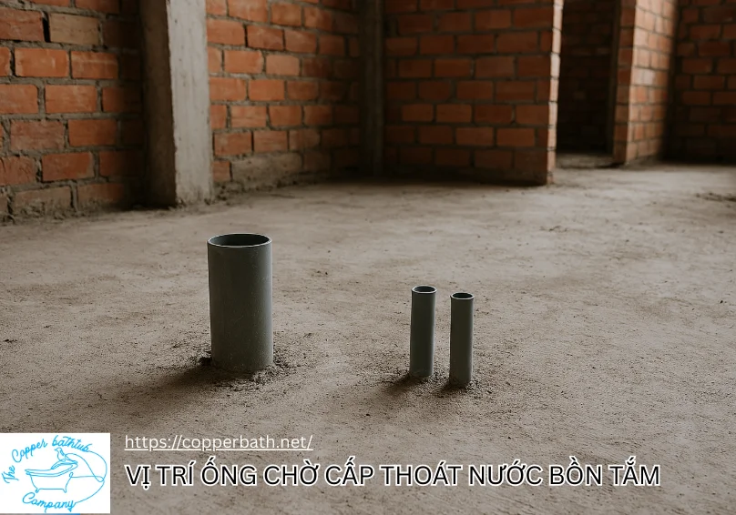 Thi Công Đường Nước Cho Bồn Tắm Đặt Sàn: Hướng Dẫn Kỹ Thuật Chi Tiết vi tri ong cho cap thoat nuoc bon tam