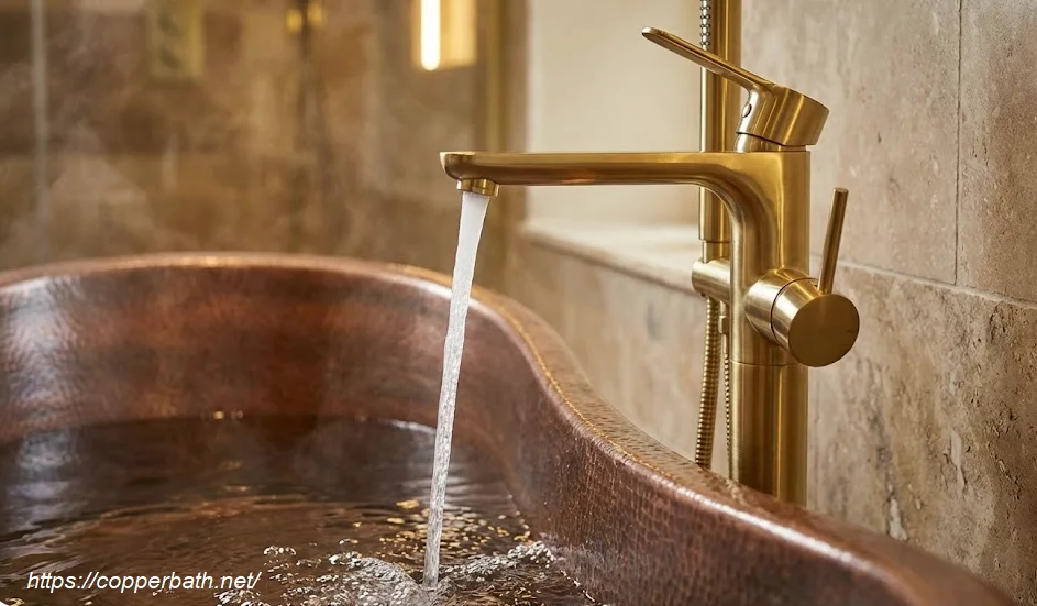 Chiều cao vòi cấp nước bồn tắm bao nhiêu là chuẩn? Su sang trong cua voi sen dat san